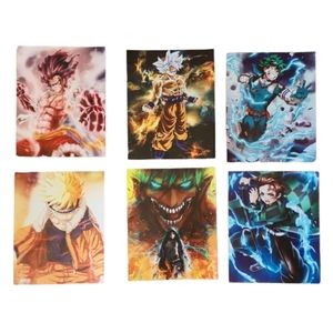 6 Japanese Anime Canvas (cloth) Posters, 6 posters included, 8 x 10